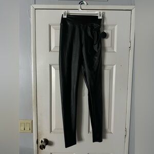 Leather leggings